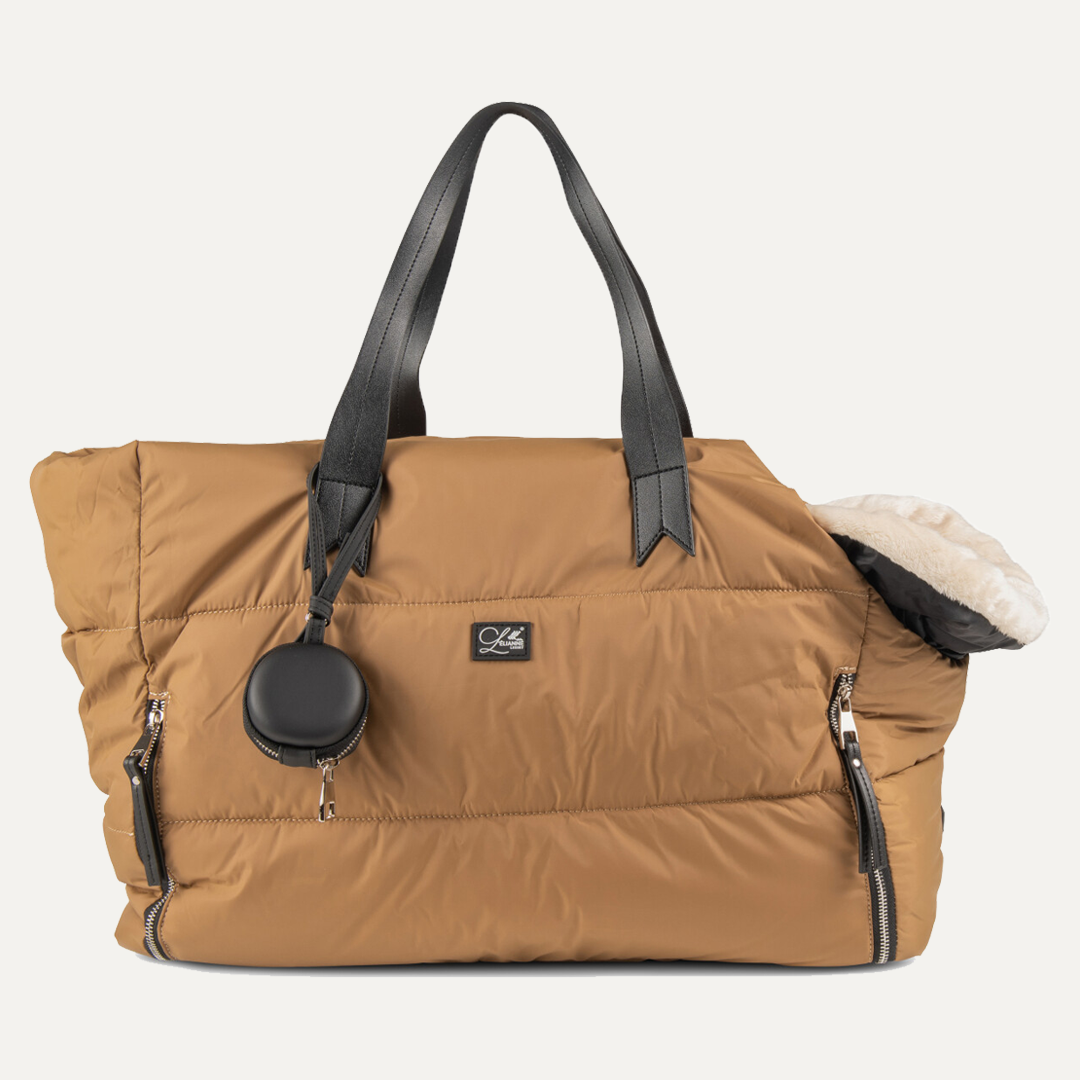 LUXURY DOG CARRIER CAMEL