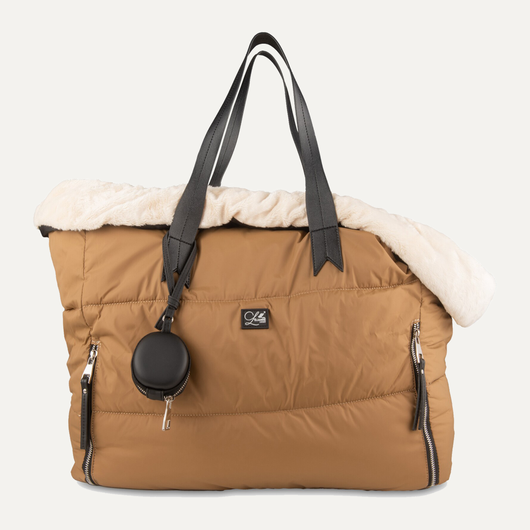LUXURY DOG CARRIER CAMEL