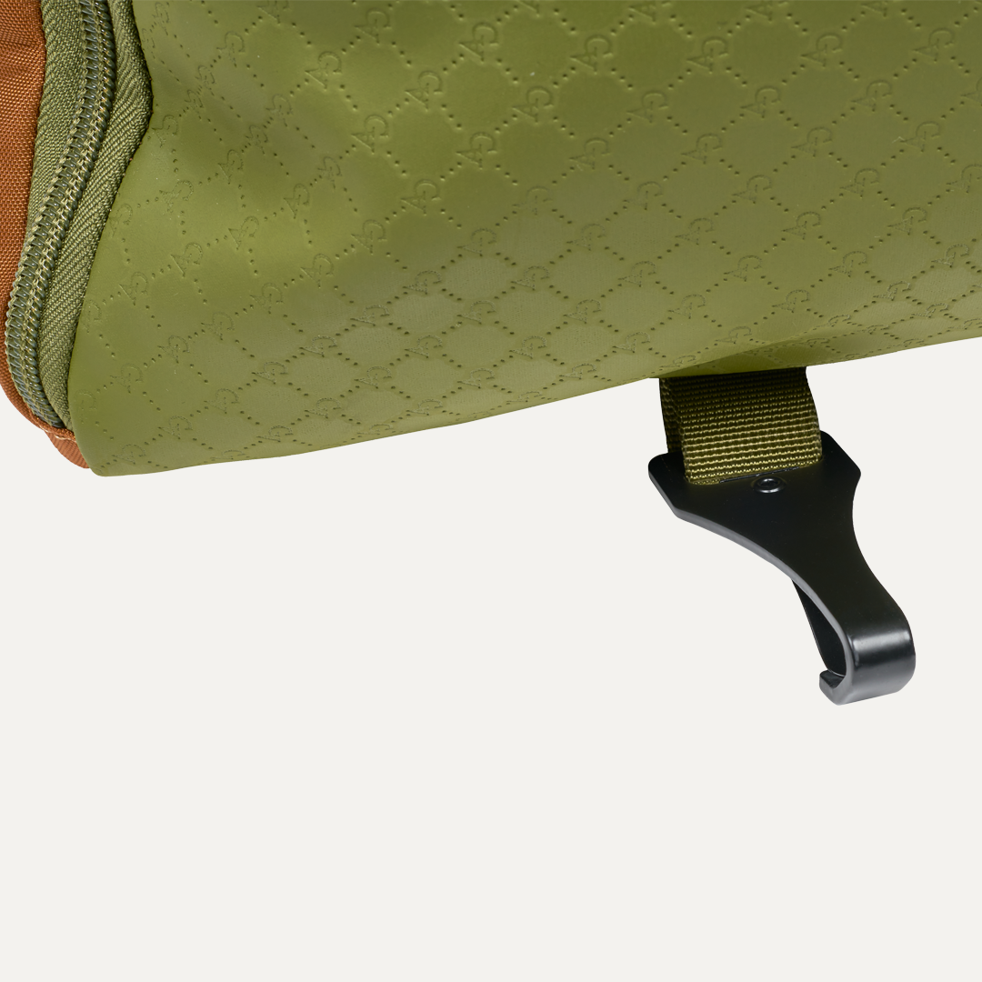 LUXURY DOG CAR SEAT OLIVE BILSETE
