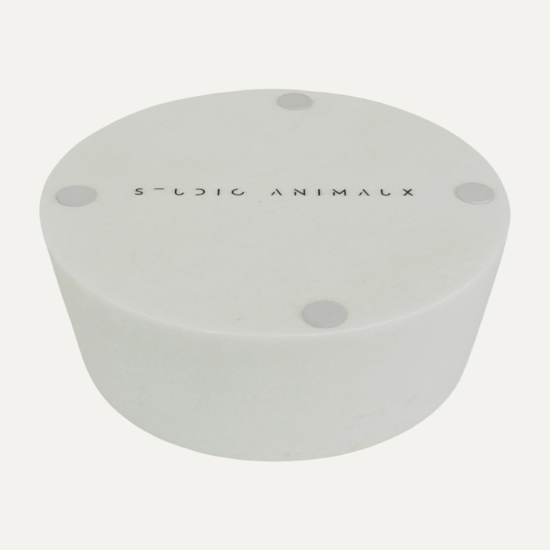 MARBLE BOWL CRYSTAL WHITE