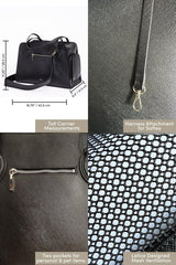 Pet Carrier Black Vegansk Canvas