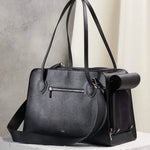 PET CARRIER TALL BLACK - PRECIOUS PET