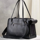 PET CARRIER TALL BLACK - PRECIOUS PET