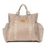BOUCLÉ ALL BEIGE LUXURY CAR SEAT - PRECIOUS PET