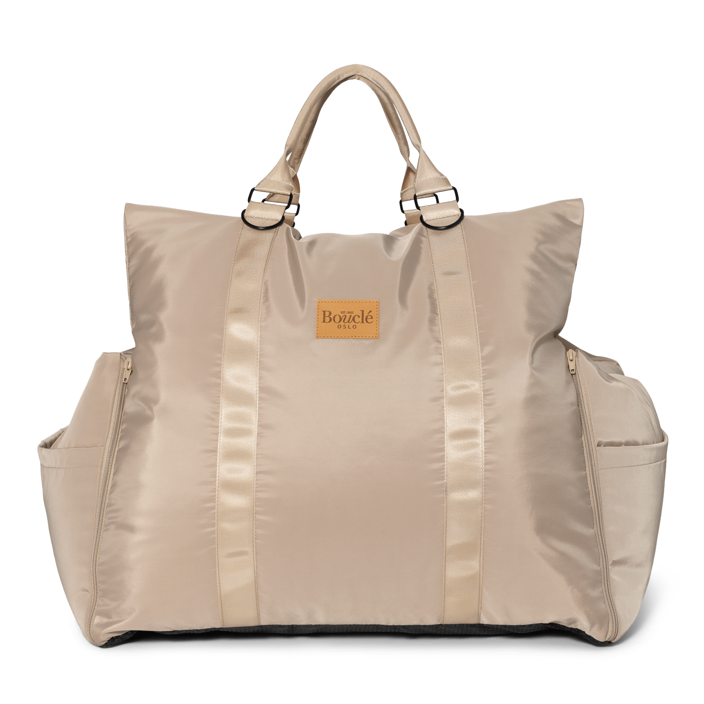 BOUCLÉ ALL BEIGE LUXURY CAR SEAT - PRECIOUS PET