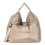 BOUCLÉ ALL BEIGE LUXURY CAR SEAT - PRECIOUS PET