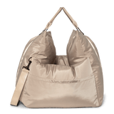 BOUCLÉ ALL BEIGE LUXURY CAR SEAT - PRECIOUS PET