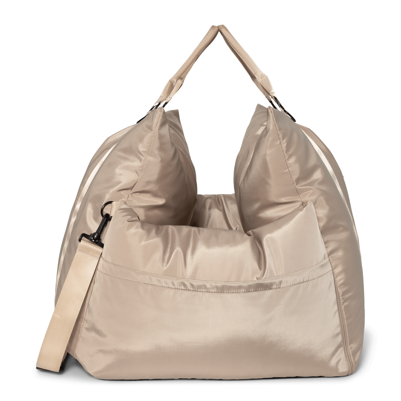 BOUCLÉ ALL BEIGE LUXURY CAR SEAT - PRECIOUS PET