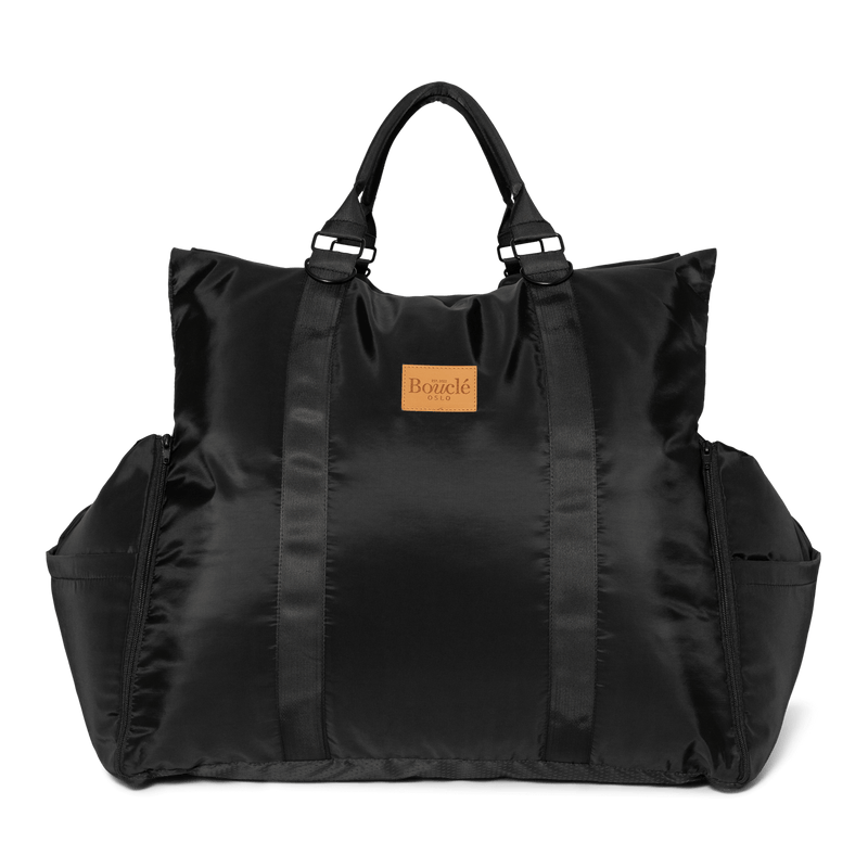 BOUCLÉ ALL BLACK LUXURY CAR SEAT - PRECIOUS PET