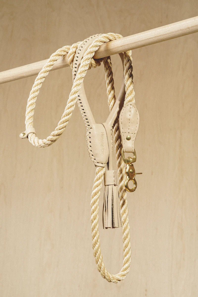 Country Pony Leash Beige - PRECIOUS PET