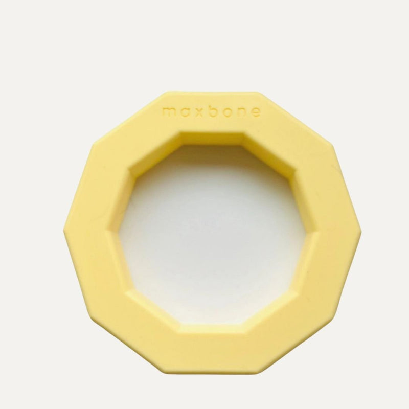DECAGON RUBBER TOY YELLOW - PRECIOUS PET