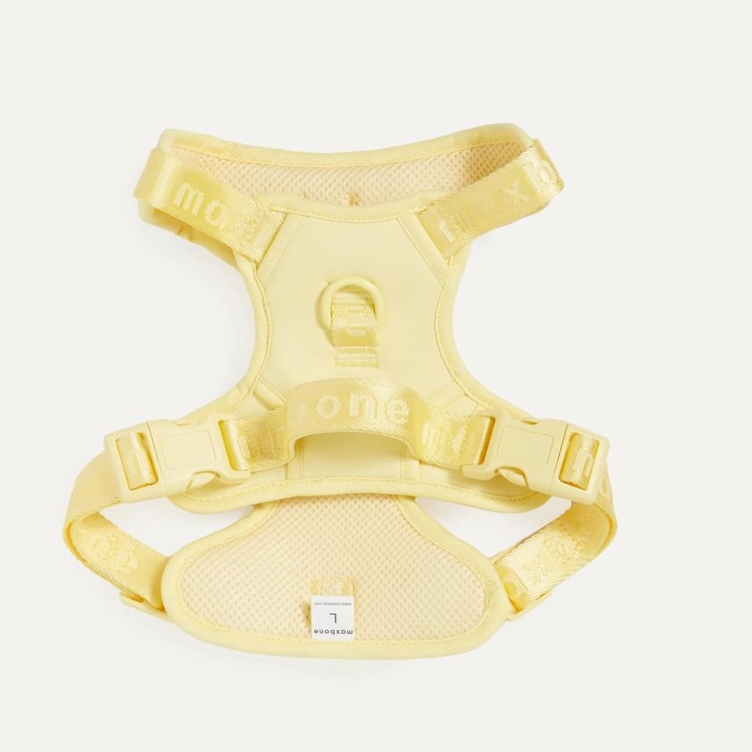 EASY FIT HARNESS YELLOW - PRECIOUS PET