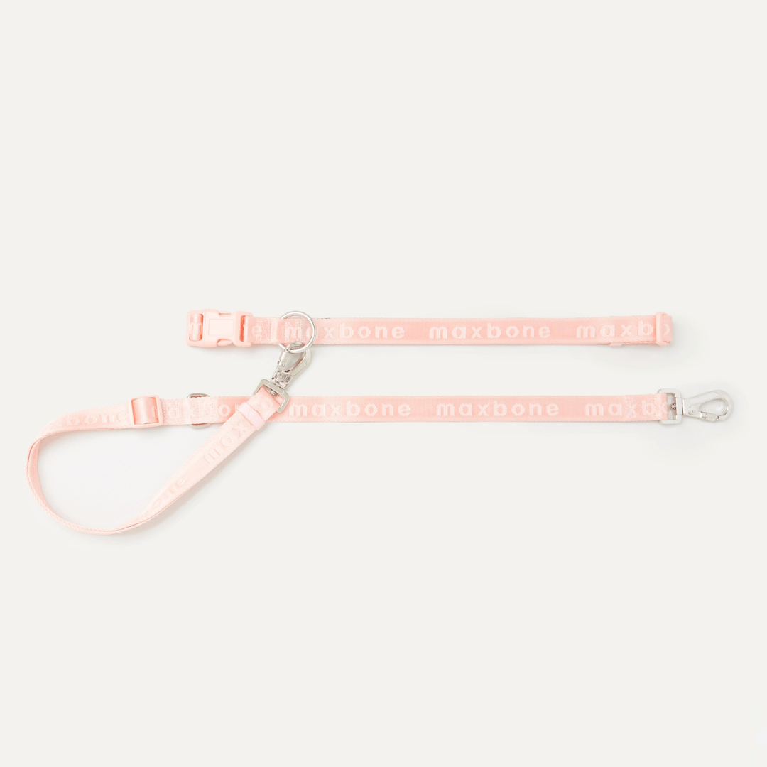 Mini Go! Handsfree Leash Peach - PRECIOUS PET