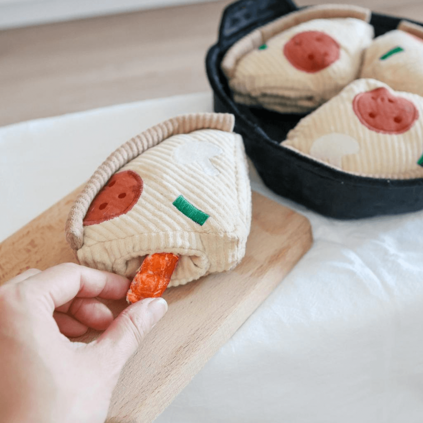 PIZZA ENRICHMENT DOG TOY - PRECIOUS PET