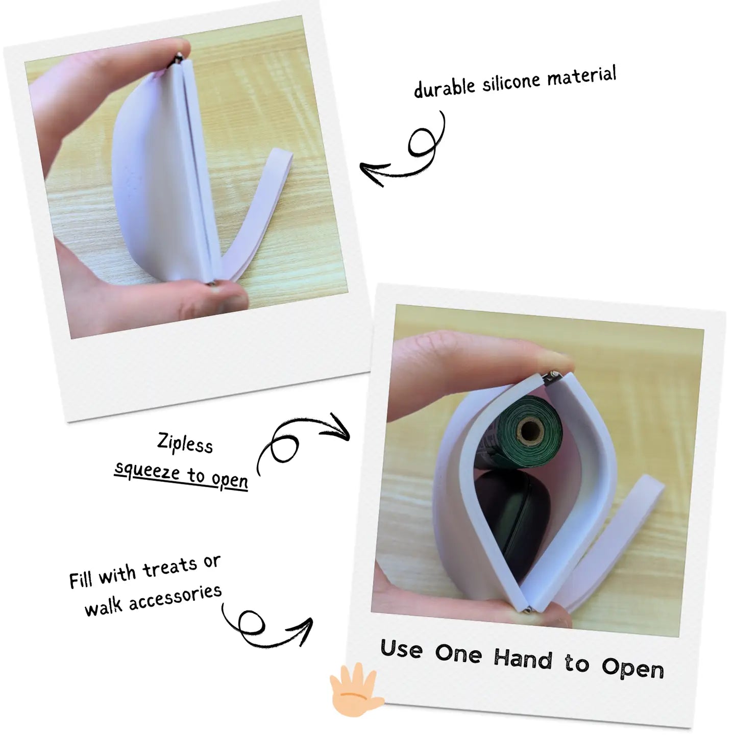 Treat Pouch Gray - PRECIOUS PET