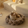 Load image into Gallery viewer, KOLOSONY BED BEIGE HUNDESENG
