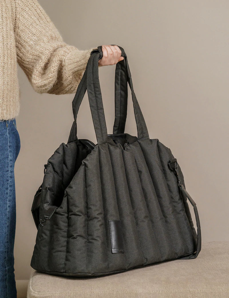 CARRYING PONY BAG BLACK - PRECIOUS PET