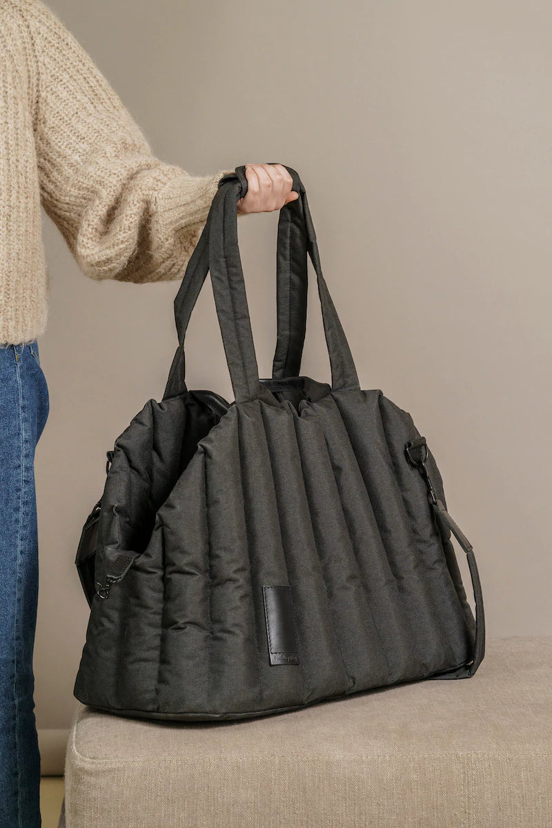 CARRYING PONY BAG BLACK - PRECIOUS PET