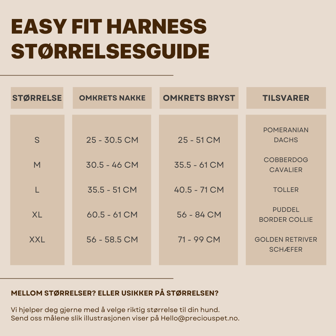 EASY FIT HARNESS SAND