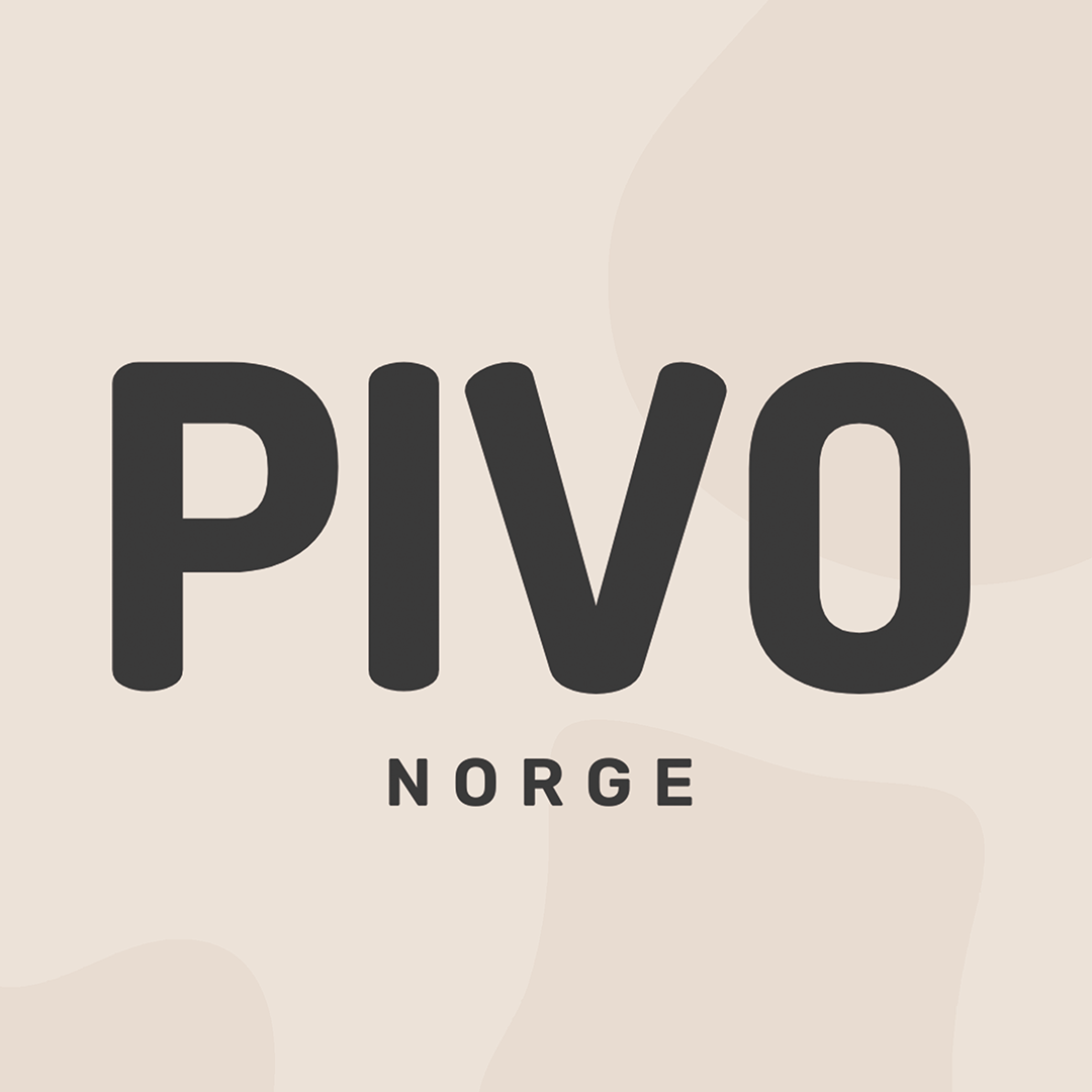 Pivo Norge Logo - godbiter og tyggebein til hund og katt
