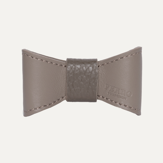 TAUPE LEATHER BOWTIE SPECIAL EDITION