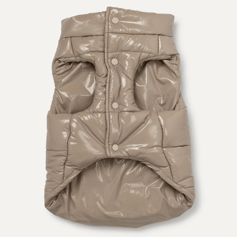ARABELLA PUFFER VEST SAND - PRECIOUS PET