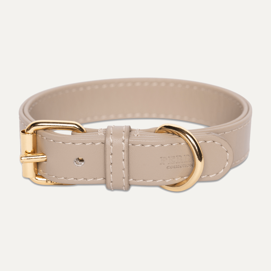 BEIGE COLLAR HALSBÅND - PRECIOUS PET