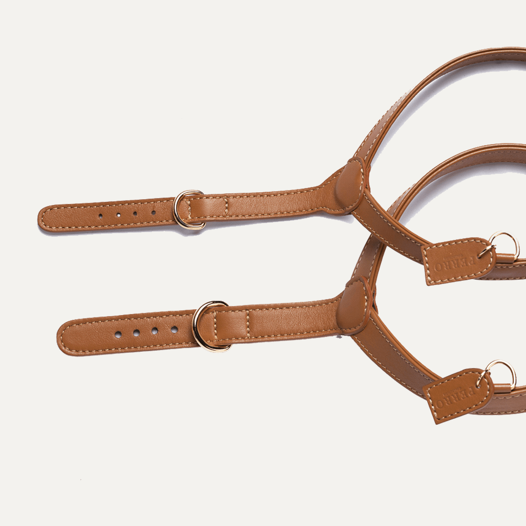 CARAMEL HARNESS - PRECIOUS PET