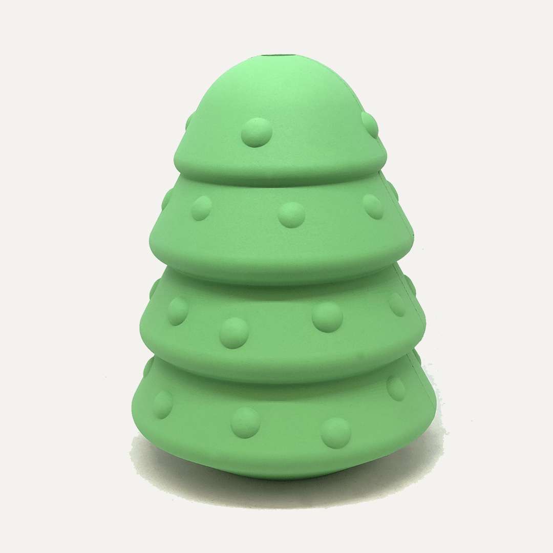 CHRISTMAS TREE TREAT DISPENSER & CHEW TOY - PRECIOUS PET