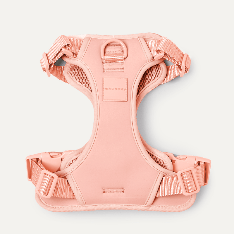 DOUBLE PANEL HARNESS PEACH - PRECIOUS PET