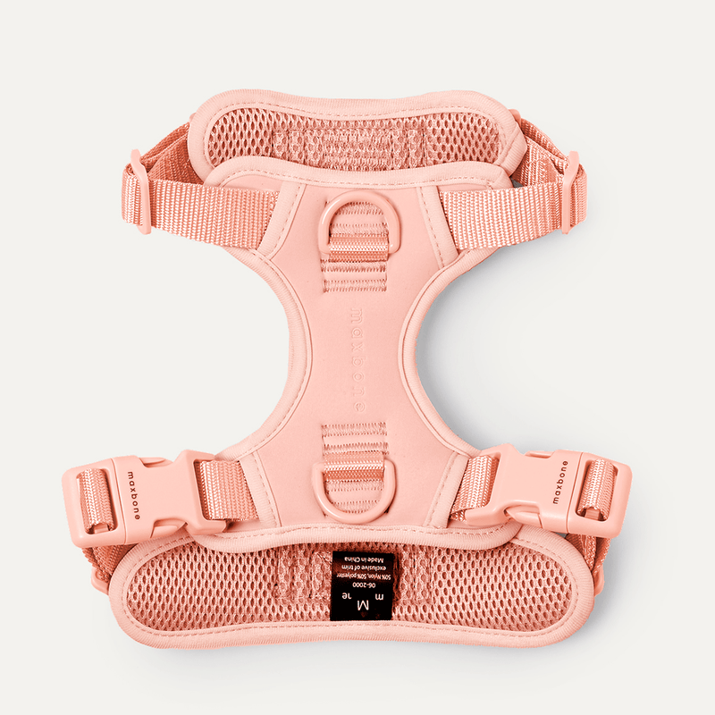 DOUBLE PANEL HARNESS PEACH - PRECIOUS PET