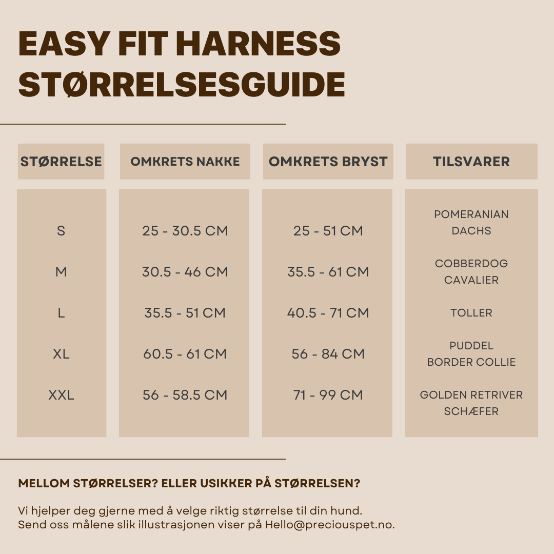 EASY FIT HARNESS LIGHT BLUE - PRECIOUS PET