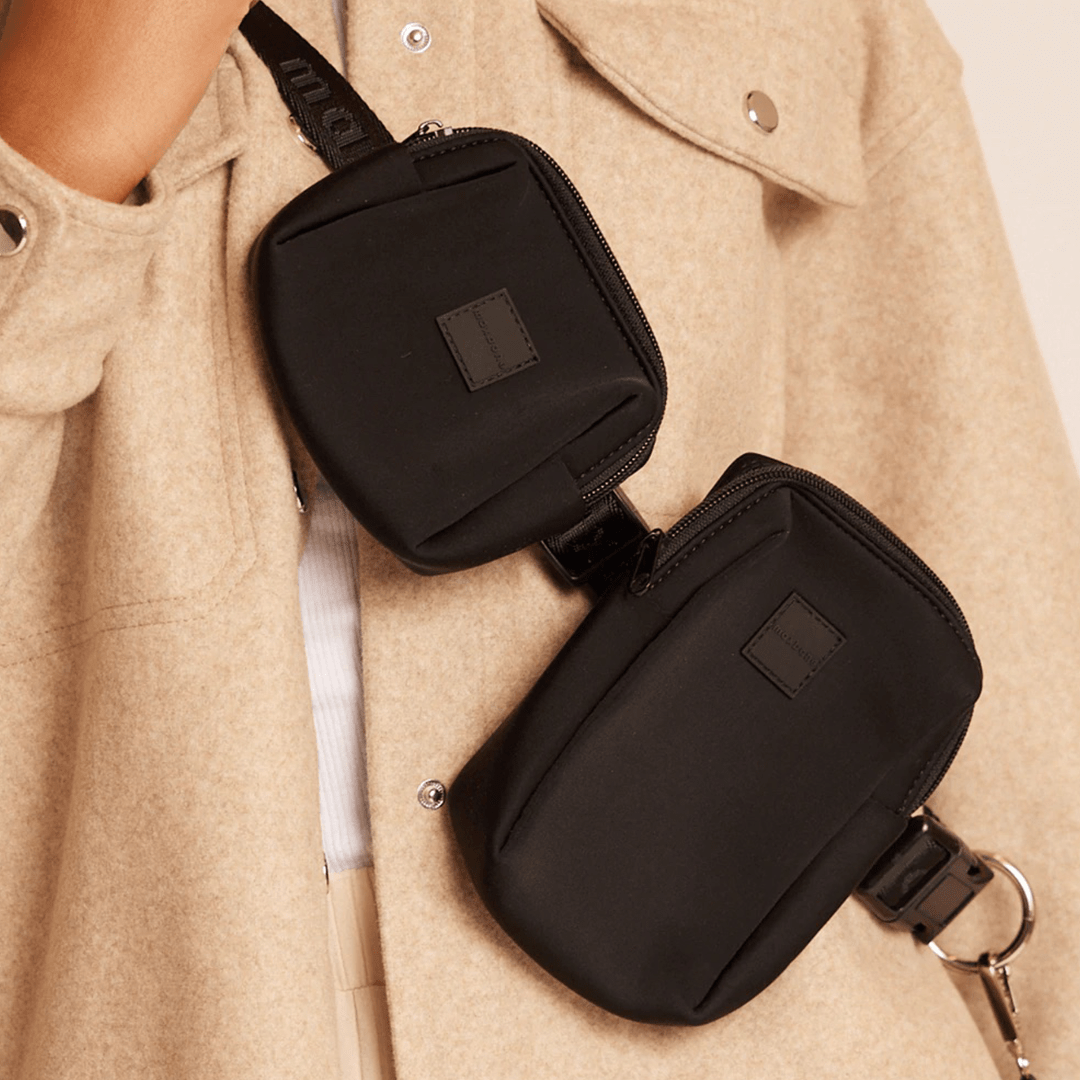 GO! WITH EASE POUCH BLACK - PRECIOUS PET