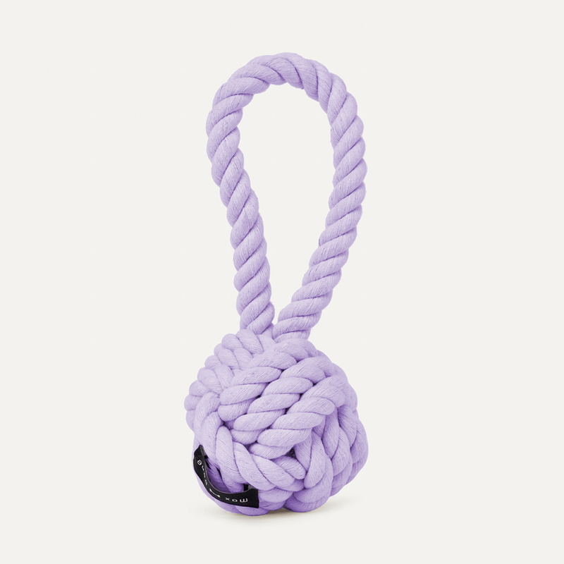 LARGE TWISTED ROPE TOY LAVENDEL - PRECIOUS PET