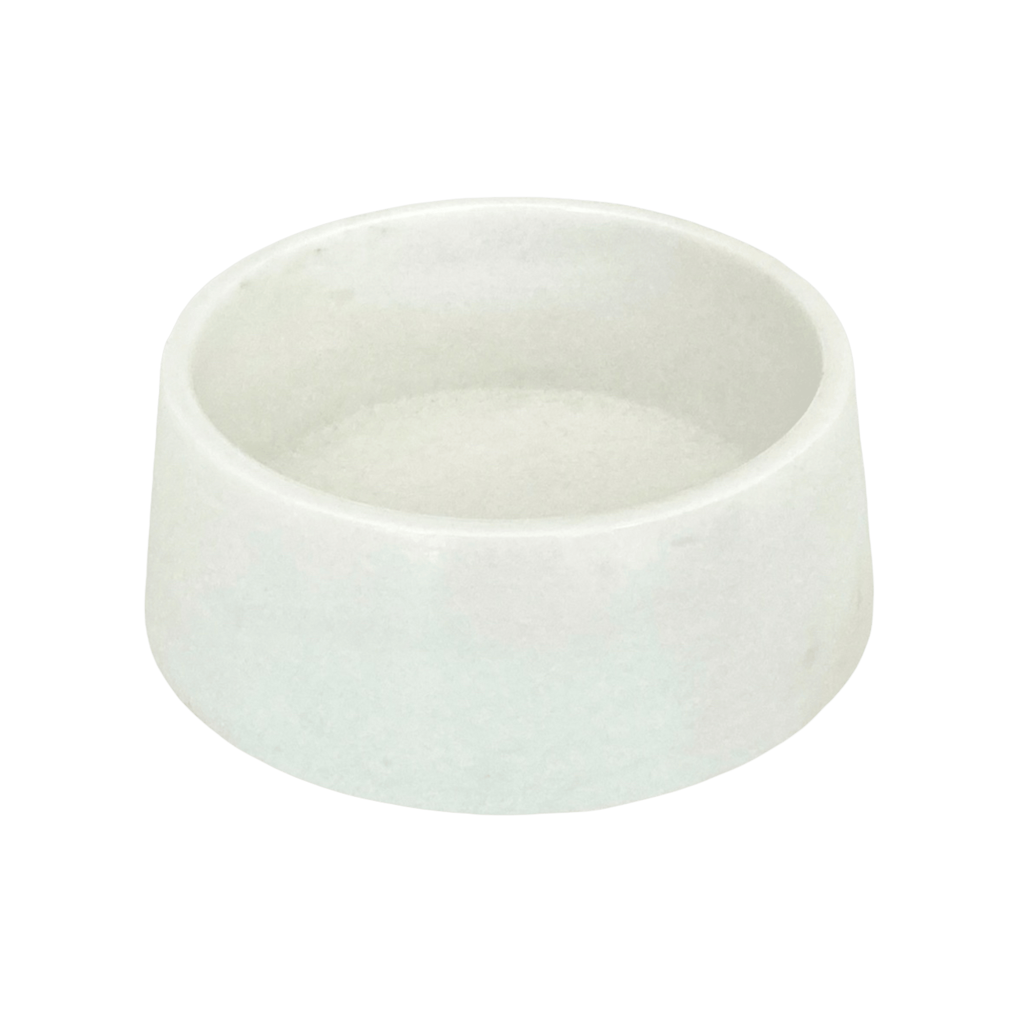 MARBLE BOWL CRYSTAL WHITE - PRECIOUS PET