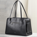 PET CARRIER TALL BLACK - PRECIOUS PET