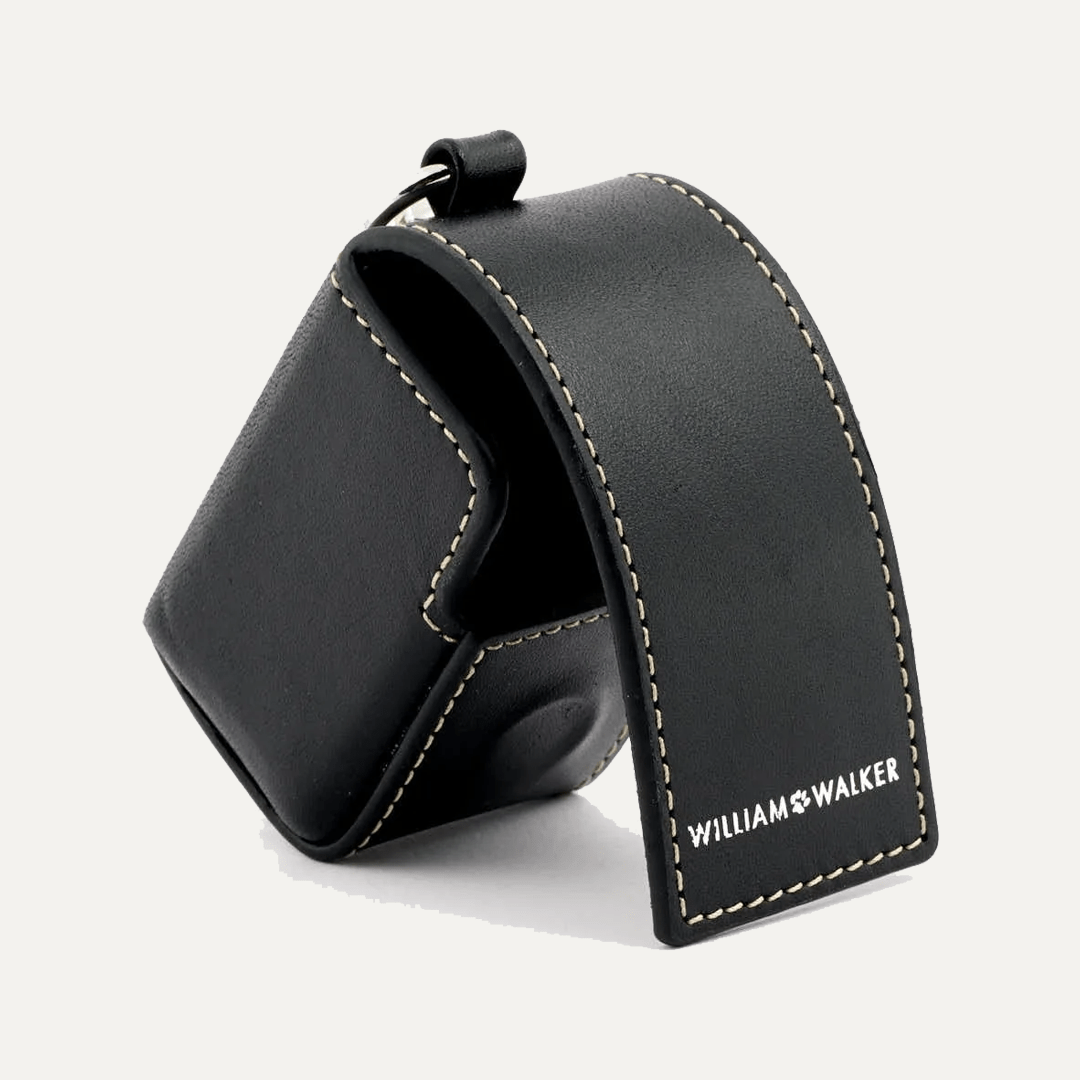 POOP BAG HOLDER SMOOTH NOIR - PRECIOUS PET