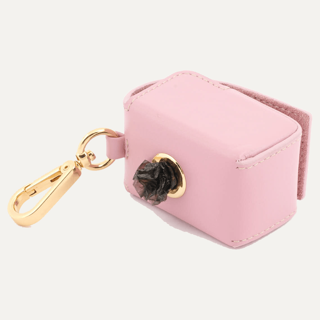 POOP BAG HOLDER SMOOTH ROSE - PRECIOUS PET