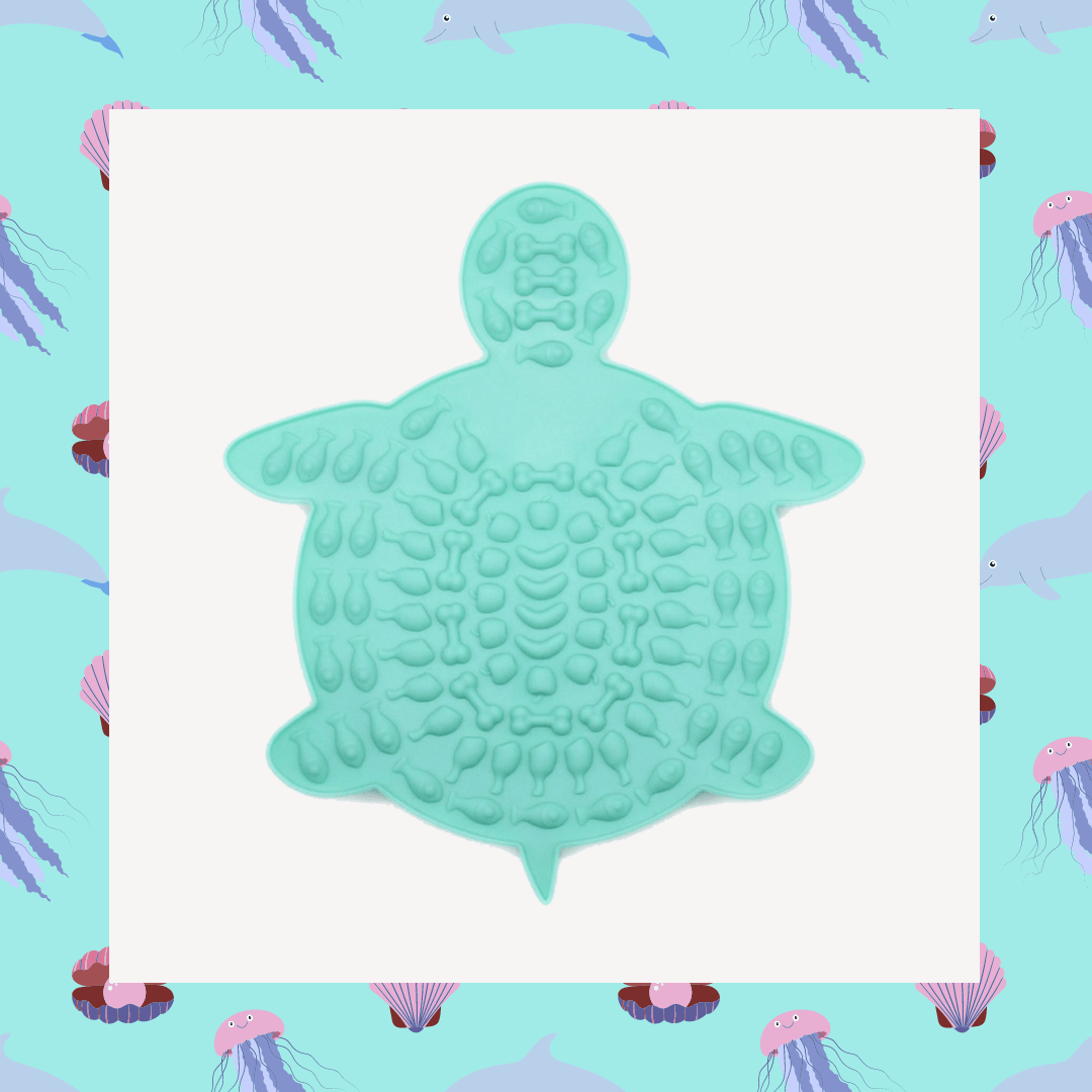 SEA TURTLIE LICKIMAT MINT - PRECIOUS PET