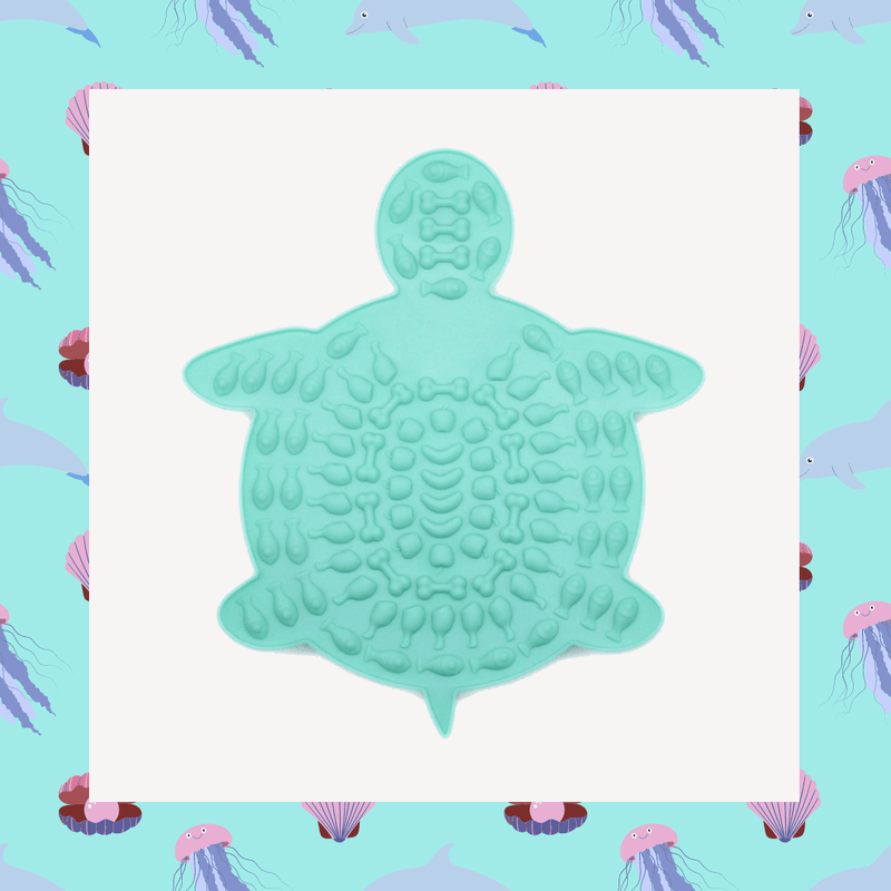 SEA TURTLIE LICKIMAT MINT - PRECIOUS PET