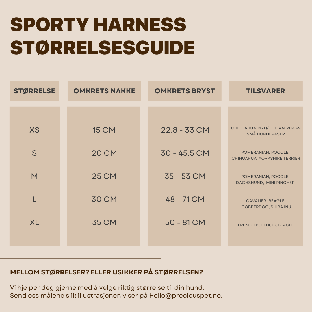 SPORT HARNESS BLACK - PRECIOUS PET