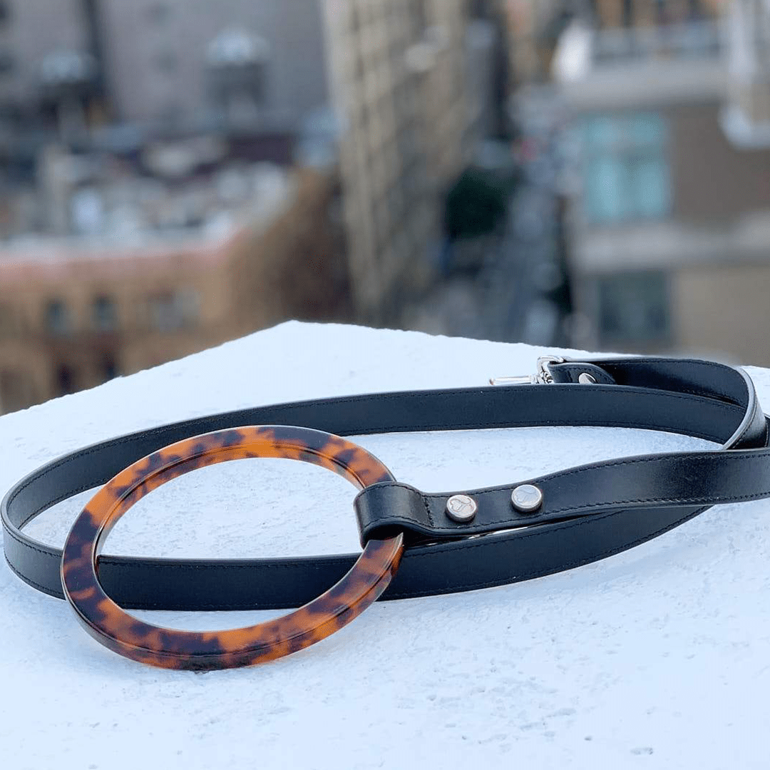 SUSAN LEASH BLACK - PRECIOUS PET