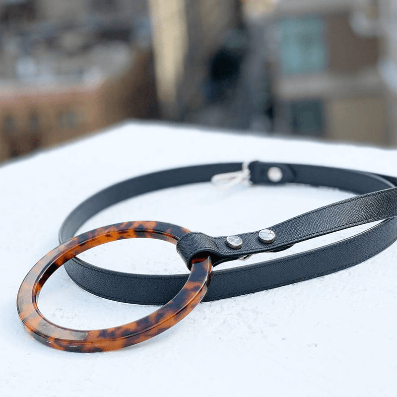 SUSAN LEASH BLACK - PRECIOUS PET