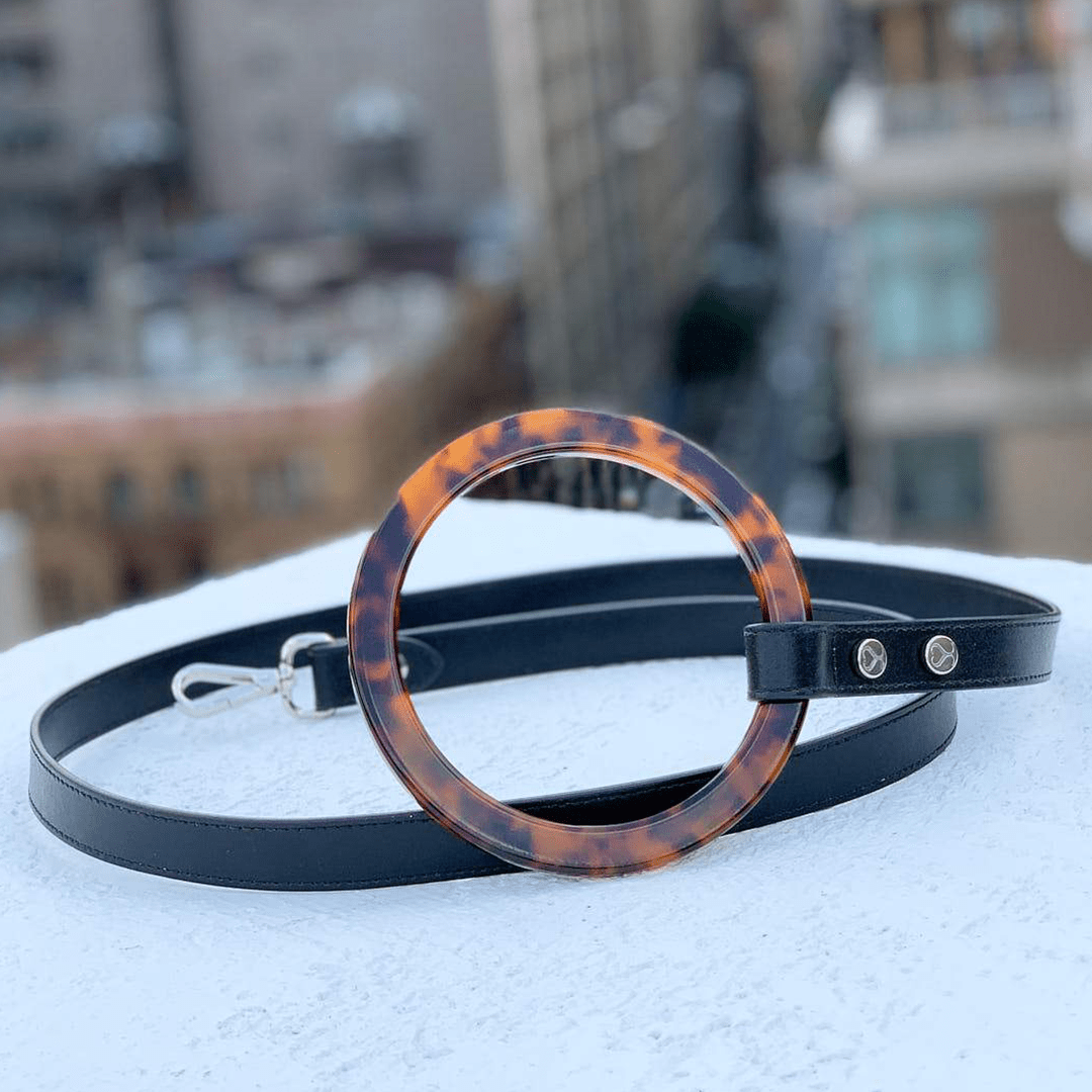 SUSAN LEASH BLACK - PRECIOUS PET