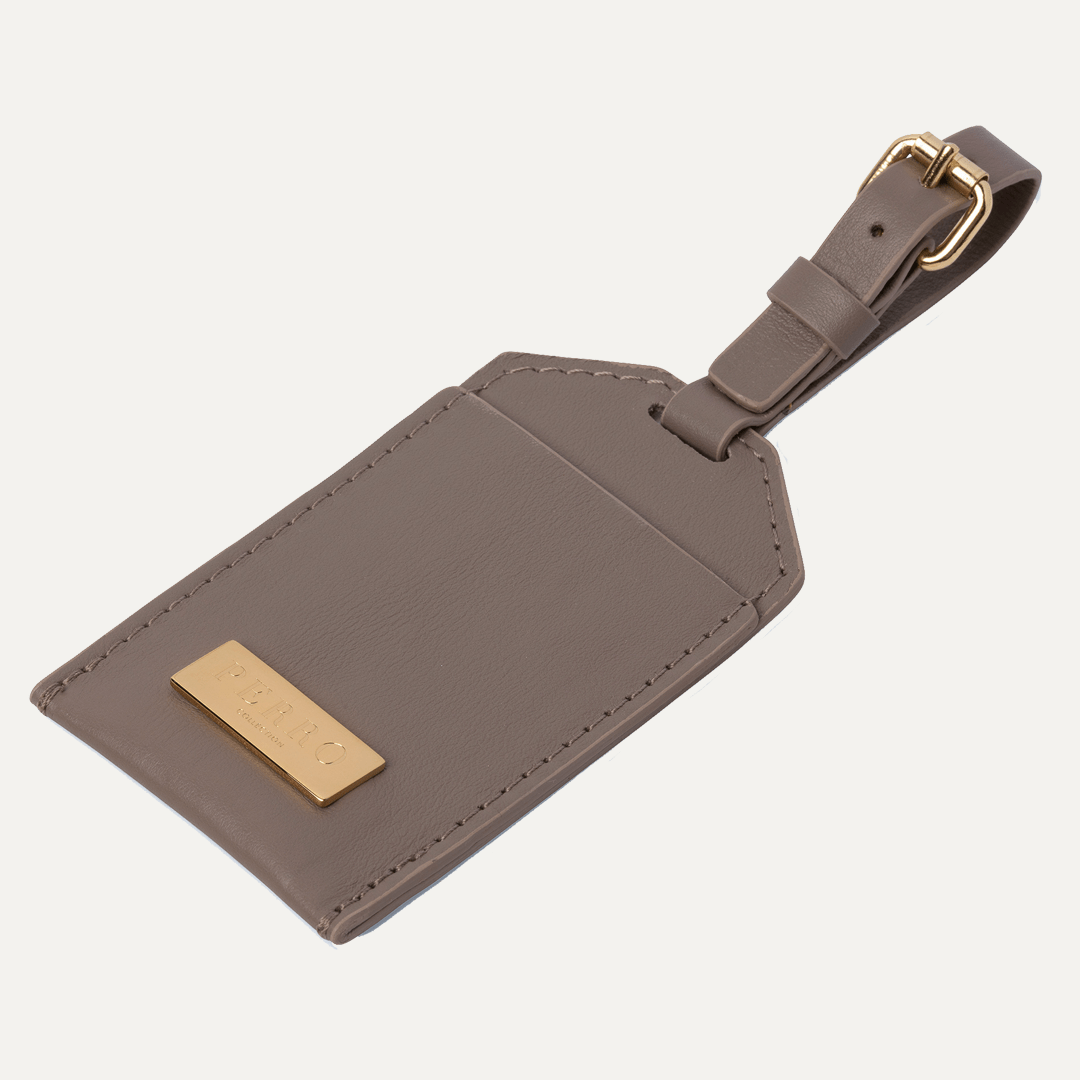 TAUPE POOPBAG HOLDER - PRECIOUS PET