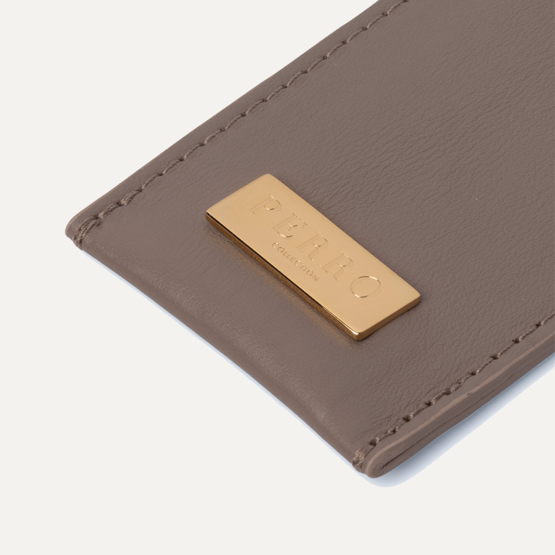 TAUPE POOPBAG HOLDER - PRECIOUS PET