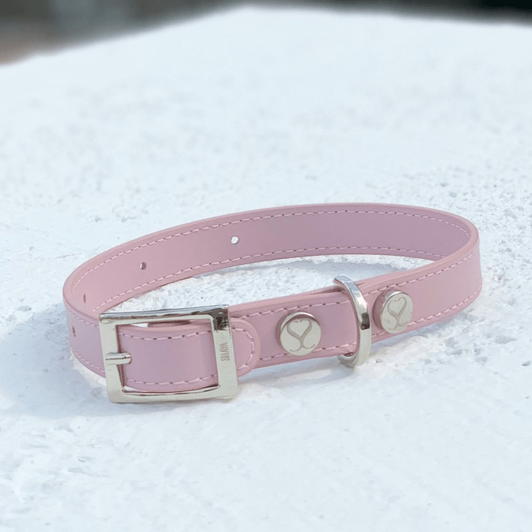 THE TAYLOR COLLAR BLUSH PINK - PRECIOUS PET